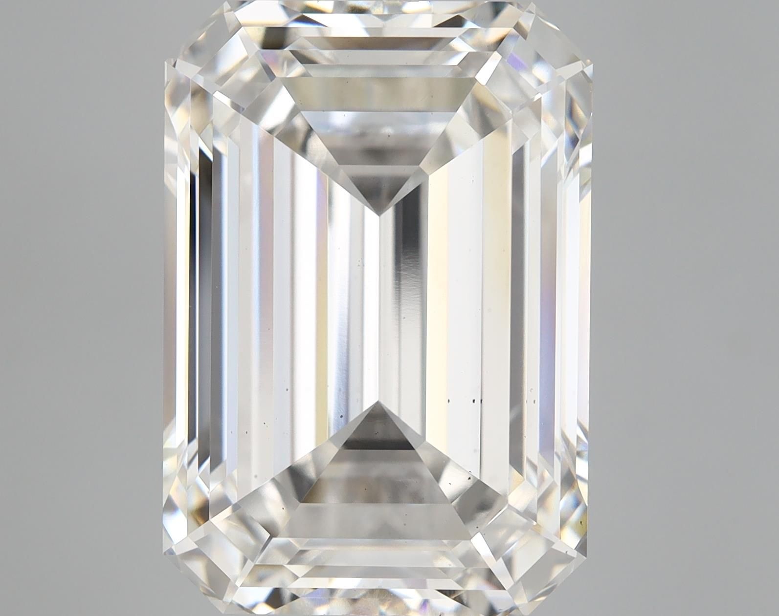 17.04 ct. emerald Lab Grown Diamond front image