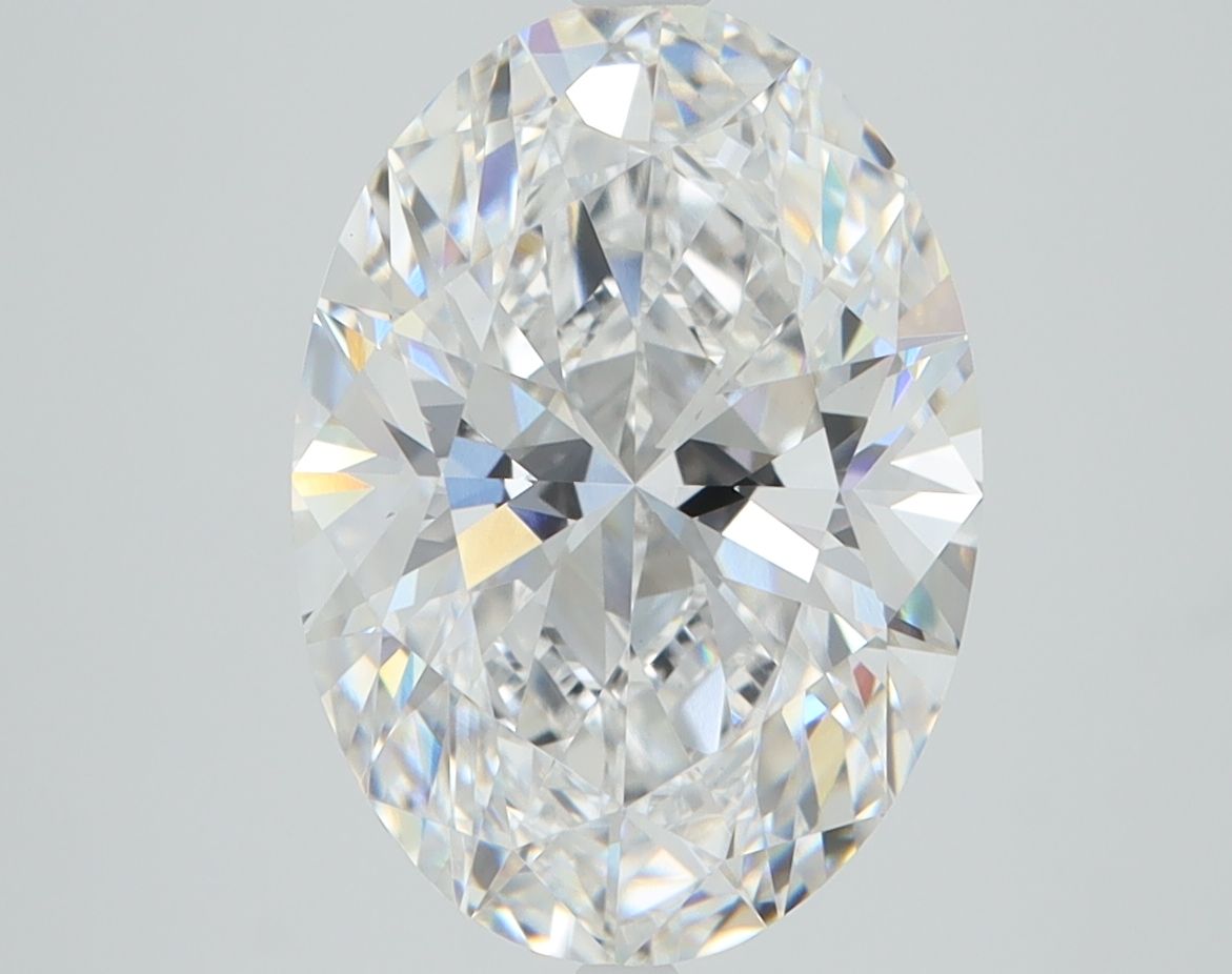 4.10 ct. oval Lab Grown Diamond front image