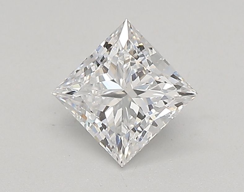 0.66 ct lab-grown Princess Diamond