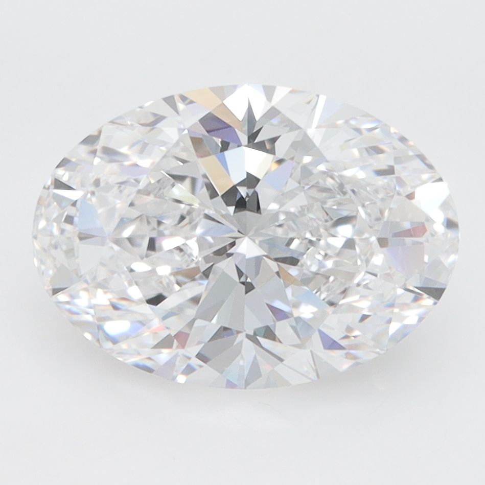 3.01 ct. oval Lab Grown Diamond front image