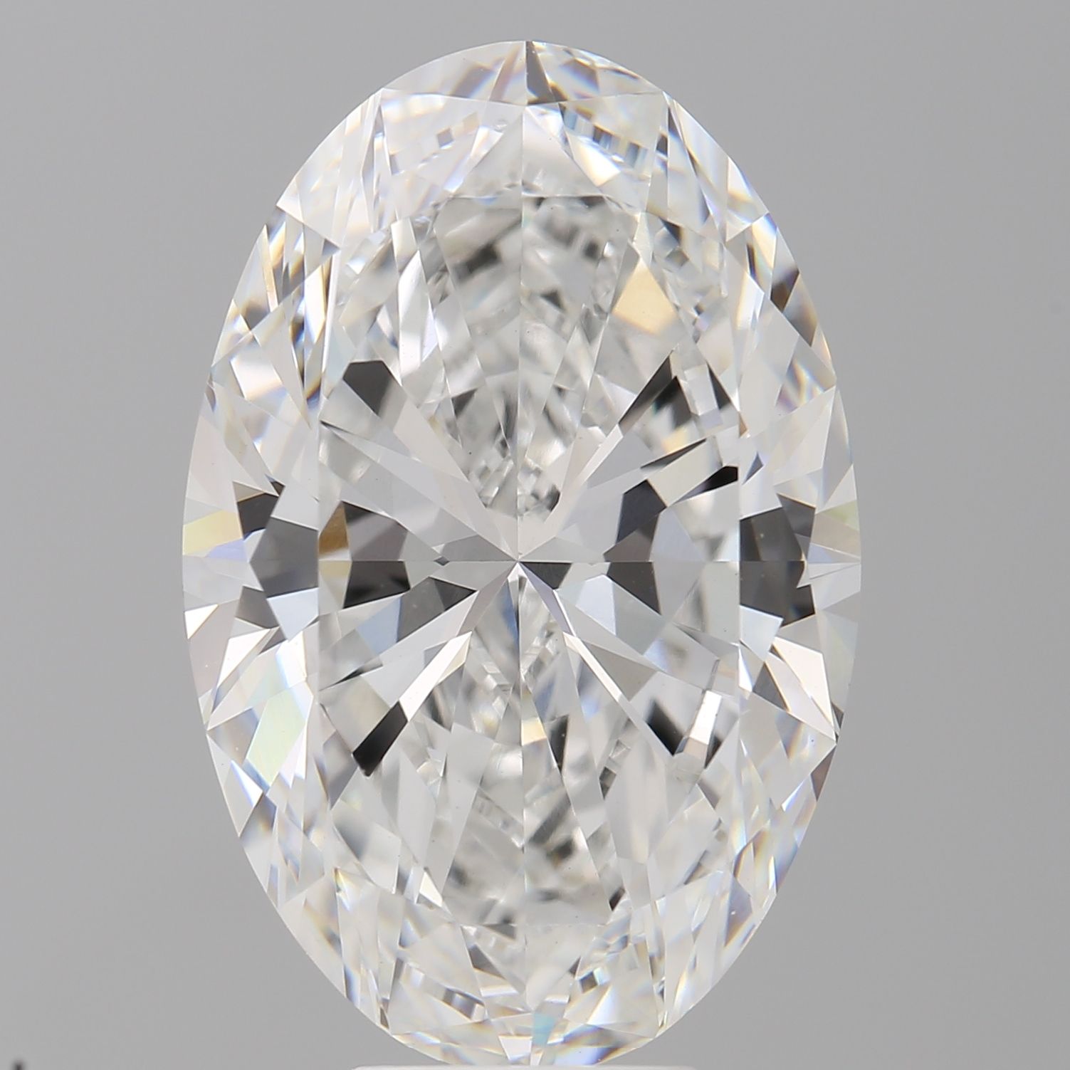 9.09 ct. oval Lab Grown Diamond front image