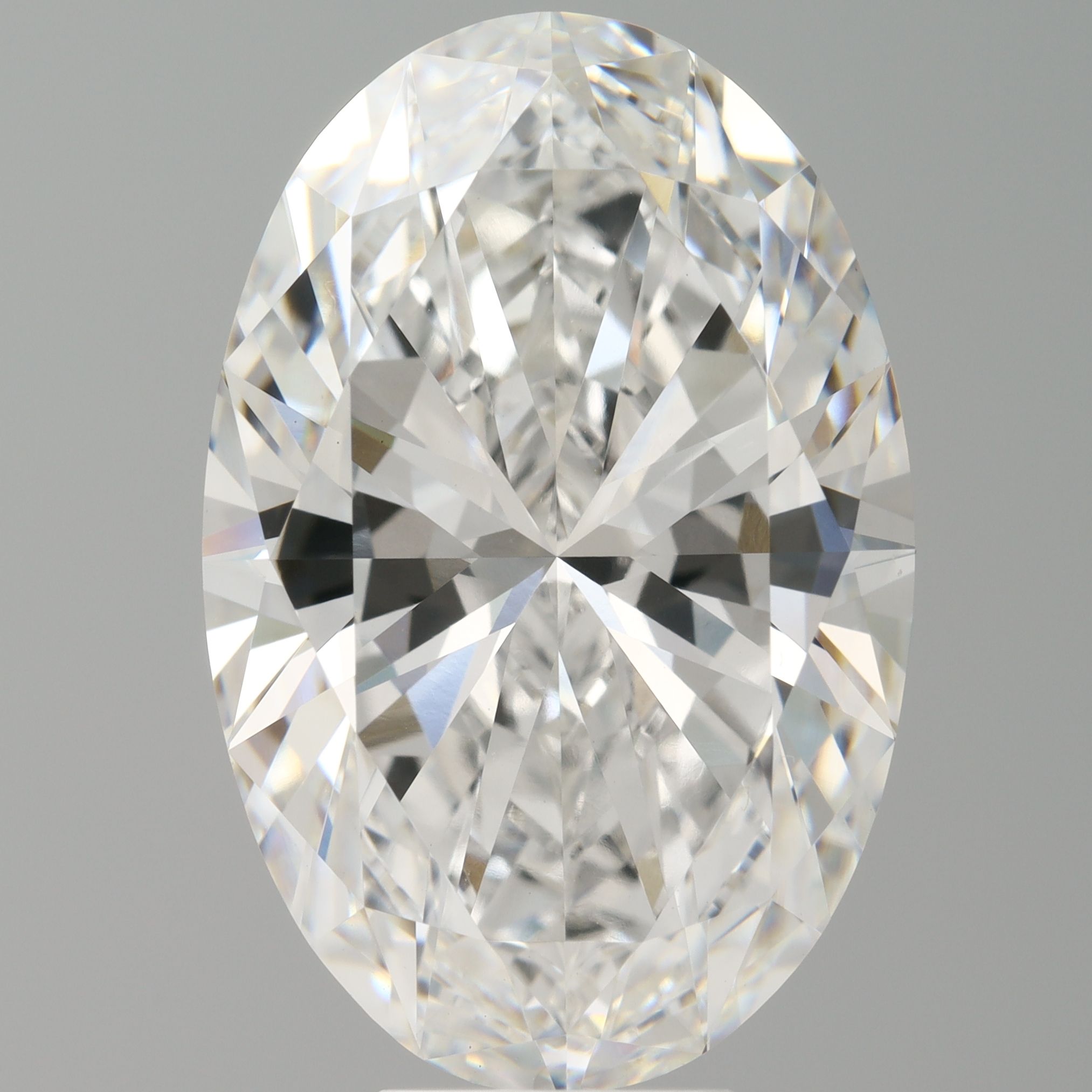 9.55 ct. oval Lab Grown Diamond front image