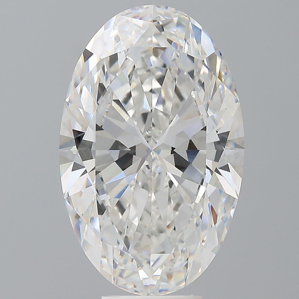 8.07 ct. oval Lab Grown Diamond front image