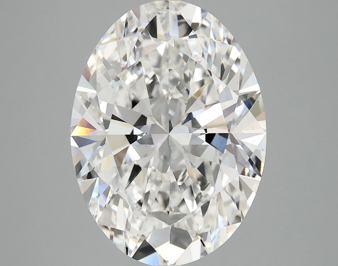 5.00 ct. oval Lab Grown Diamond front image