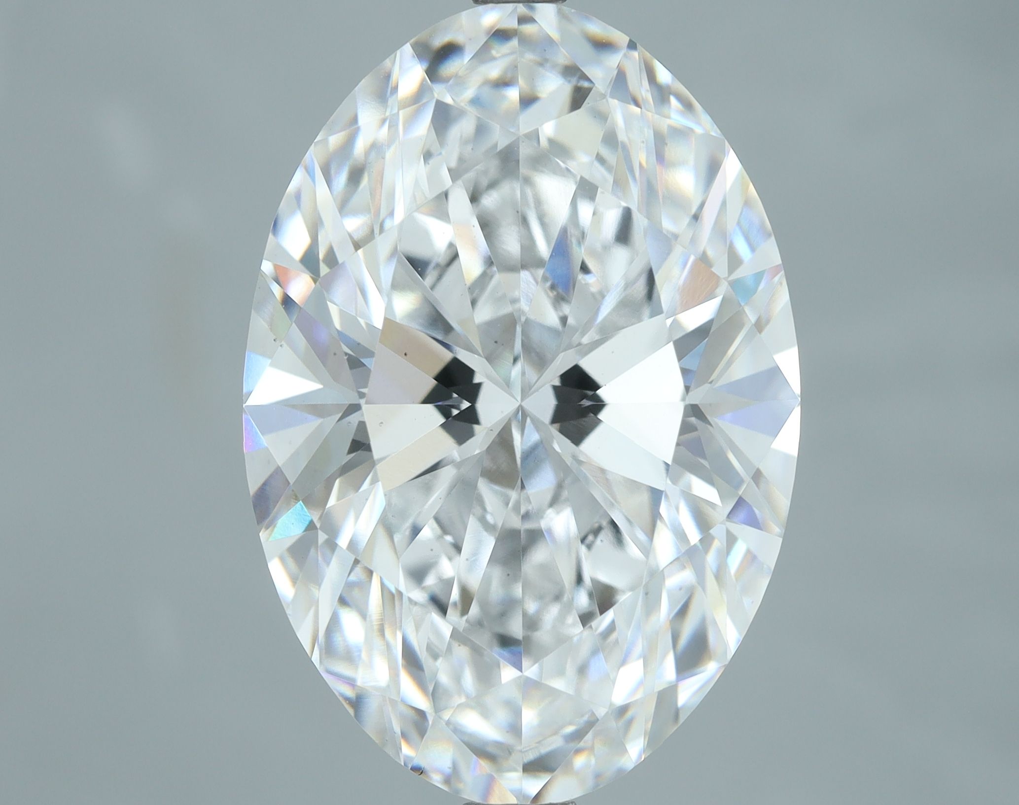 8.03 ct. oval Lab Grown Diamond front image
