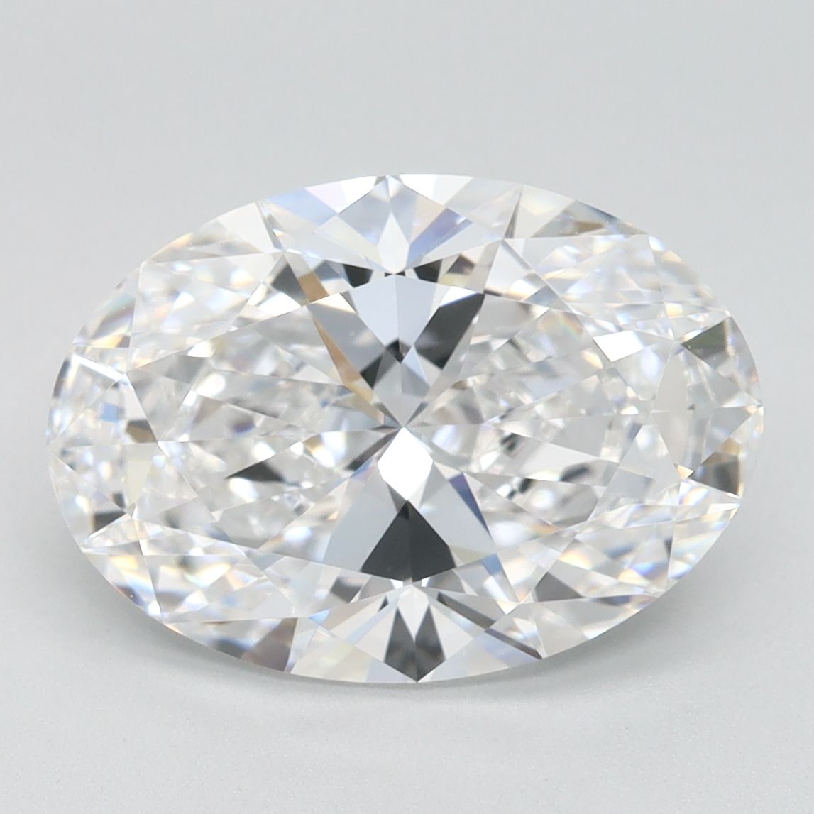 3.10 ct. oval Lab Grown Diamond front image