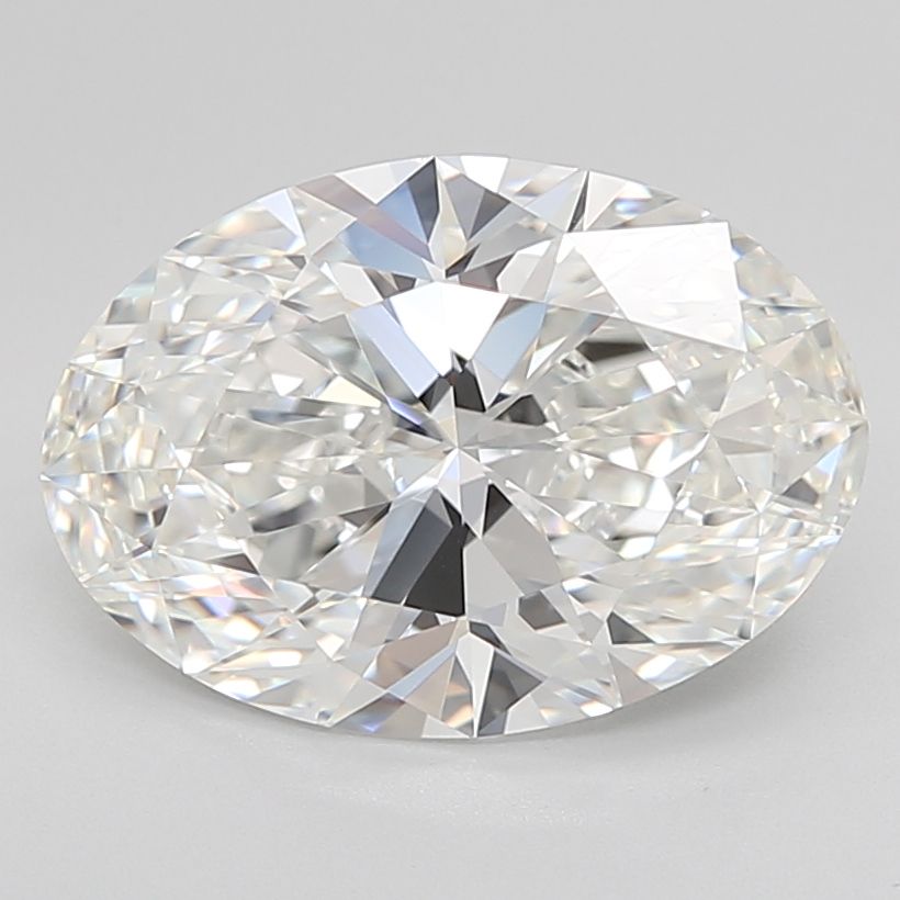 4.13 ct. oval Lab Grown Diamond front image