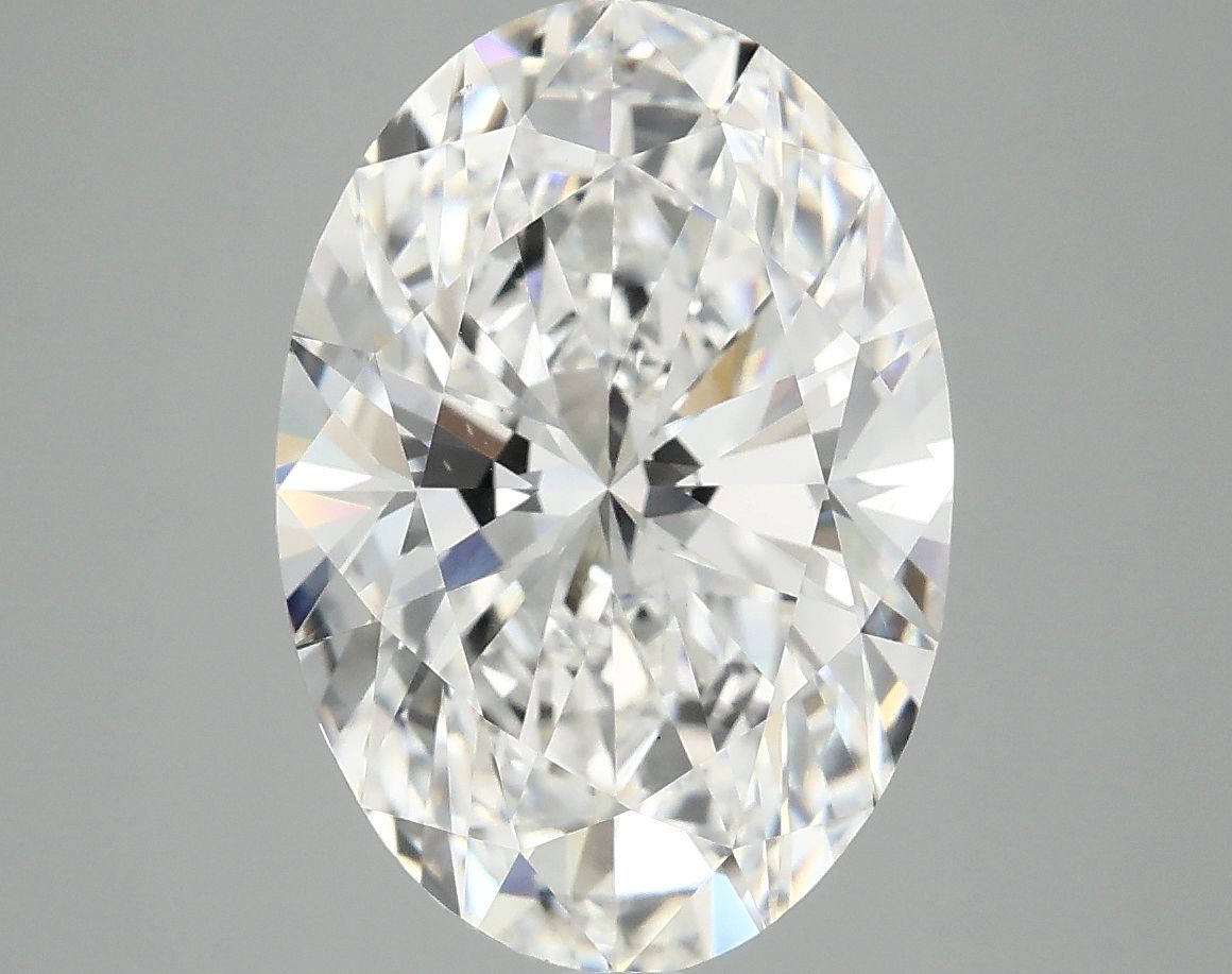 5.02 ct. oval Lab Grown Diamond front image