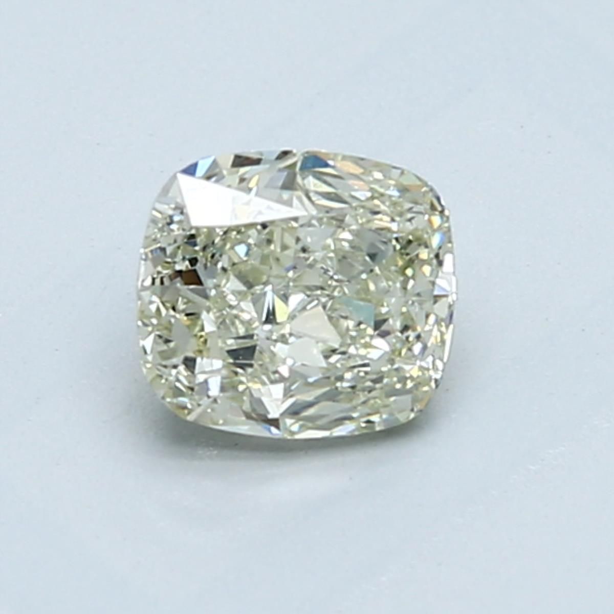 Diament 0.83 ct Fancy Light Yellow Green/VS2