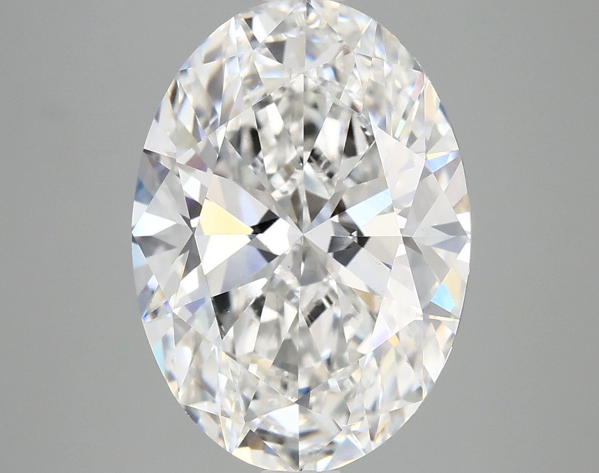 5.02 ct. oval Lab Grown Diamond front image