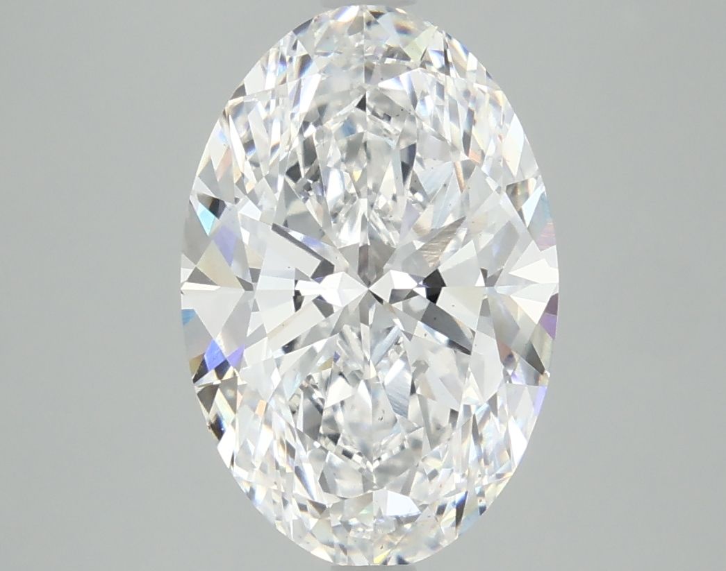 4.02 ct. oval Lab Grown Diamond front image