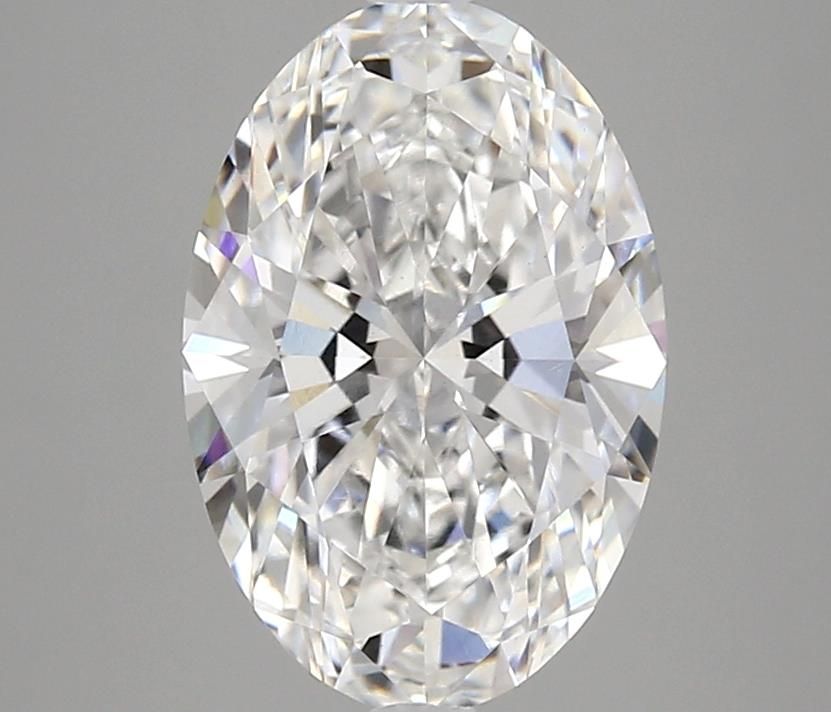 3.24 ct. oval Lab Grown Diamond front image
