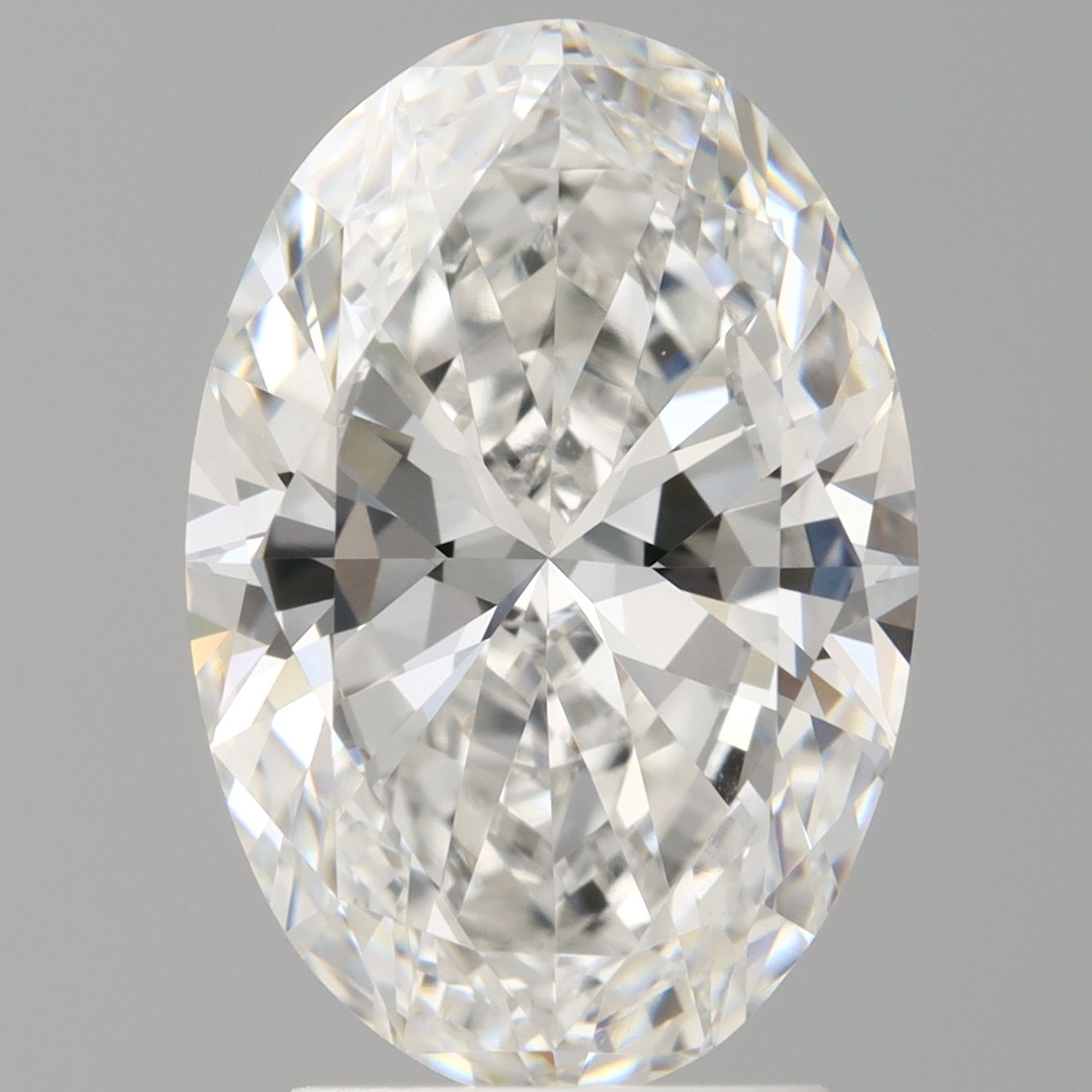 3.00 ct. oval Lab Grown Diamond front image