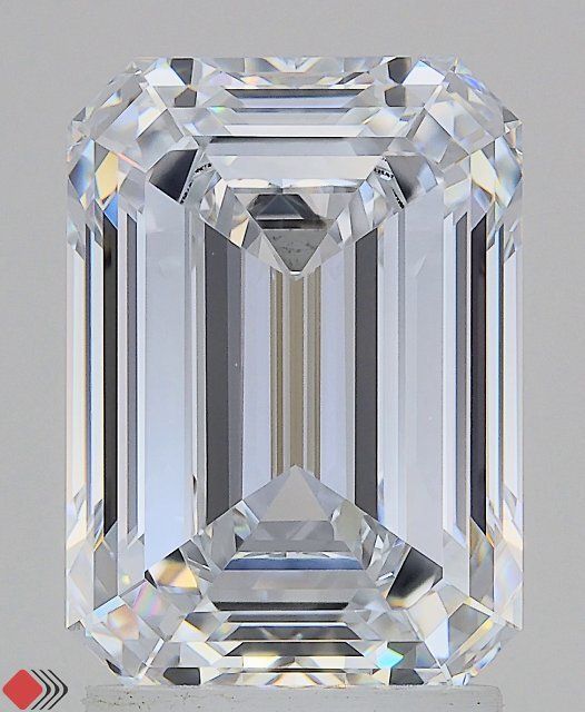 3.08 ct. emerald Lab Grown Diamond front image