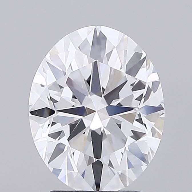 3.35 ct. oval Lab Grown Diamond front image