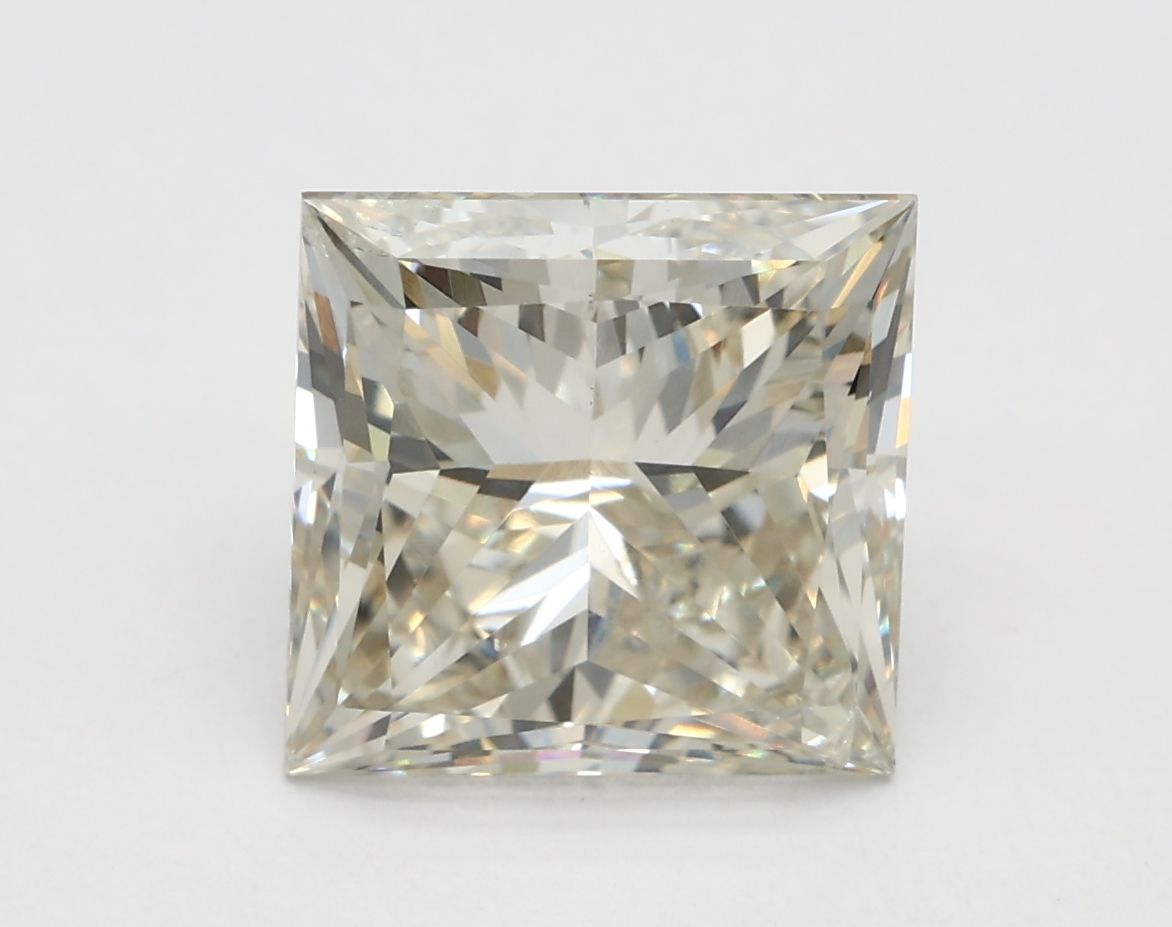 3.02 ct. princess Lab Grown Diamond front image