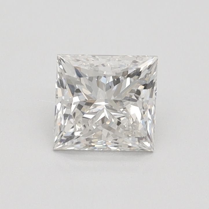 0.66 ct. princess Lab Grown Diamond front image