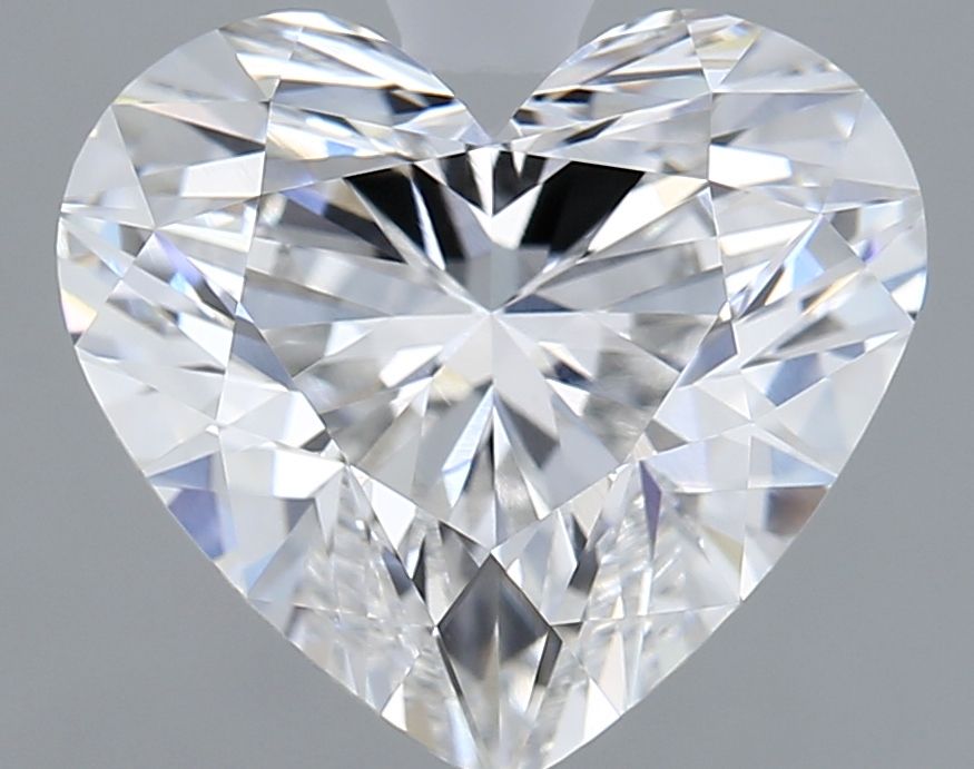 3.01 carat e VVS2 EX Cut IGI heart diamond