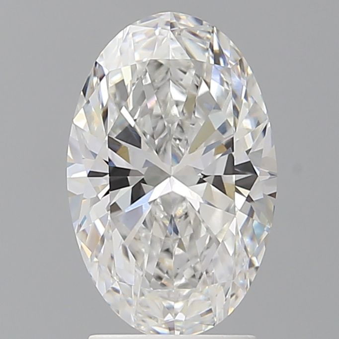2.56 ct. oval Lab Grown Diamond front image