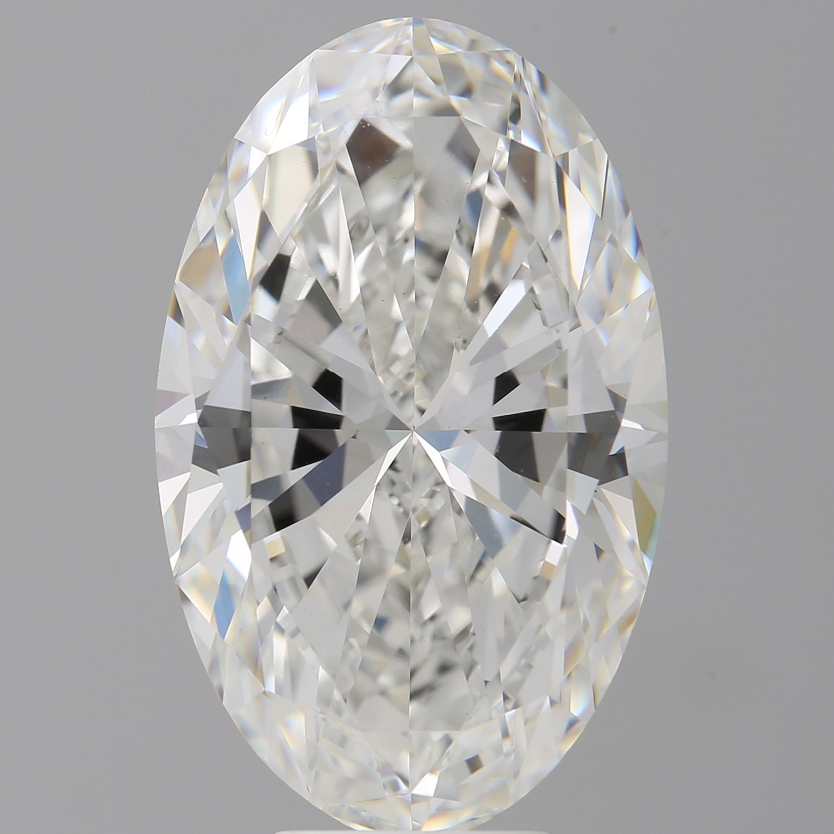 8.06 ct. oval Lab Grown Diamond front image