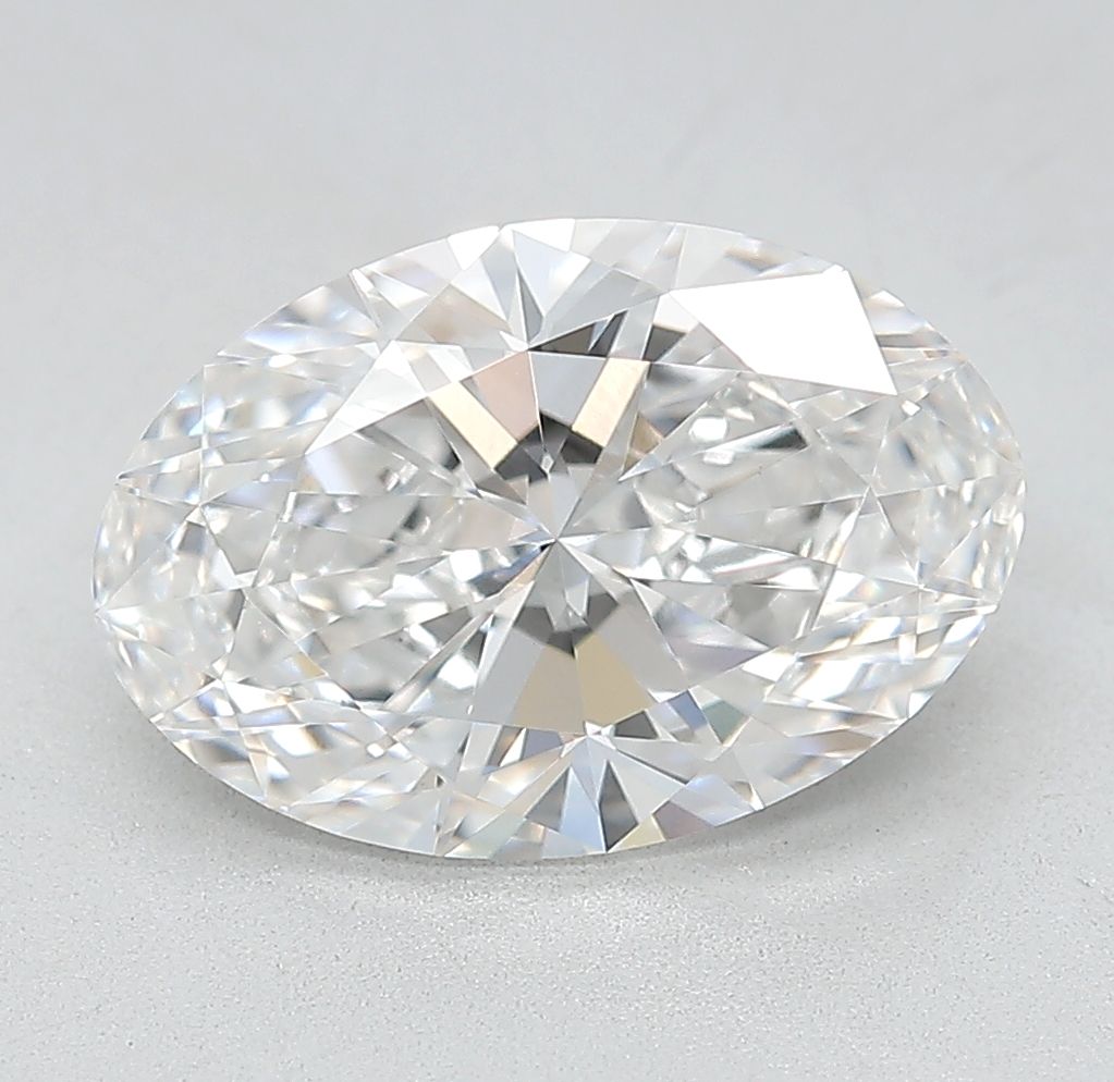 2.85 ct. oval Lab Grown Diamond front image