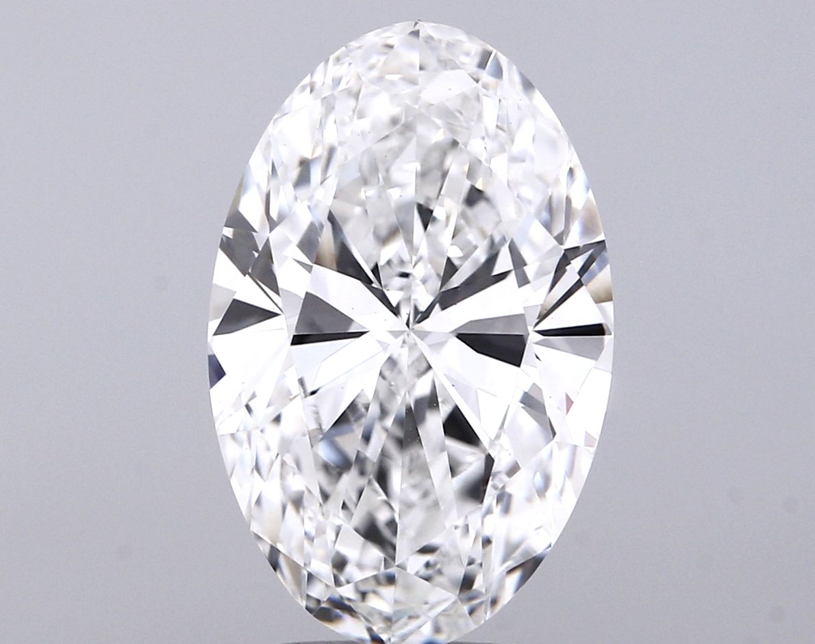 5.08 ct. oval Lab Grown Diamond front image