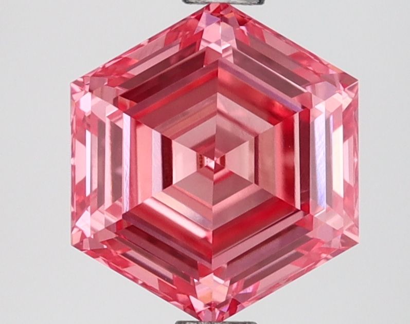 1.89 ct lab-grown Hexagonal Diamond