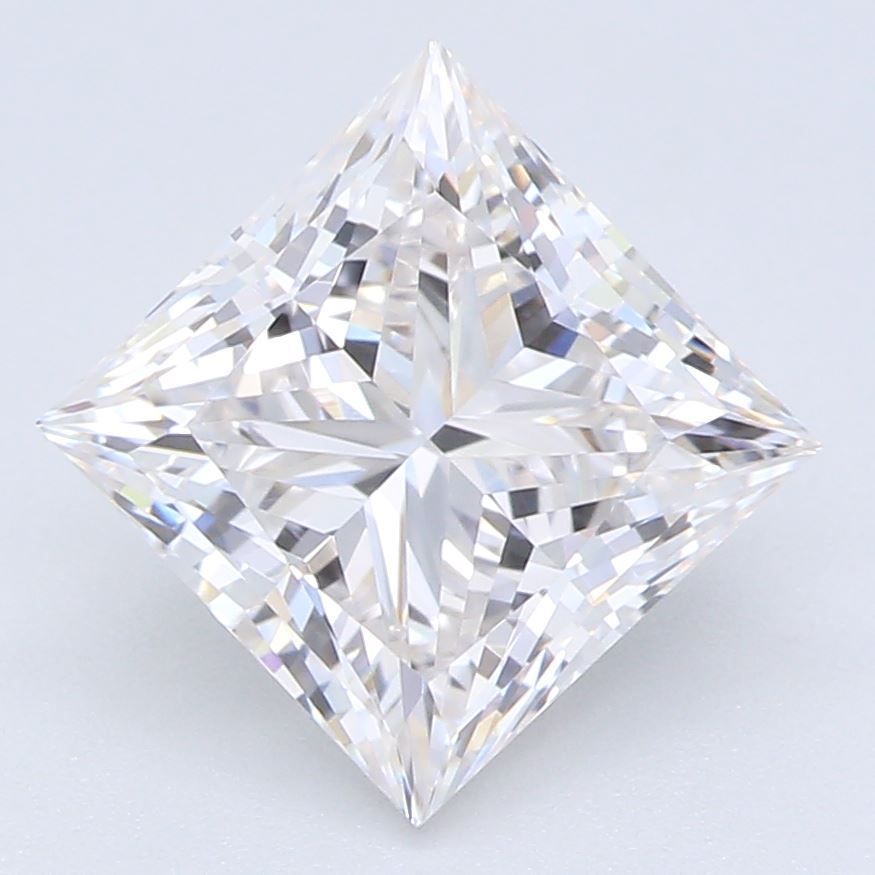 1.65 ct. princess Lab Grown Diamond front image