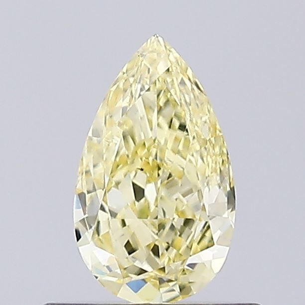 0.49 CT Fancy Yellow PEAR
