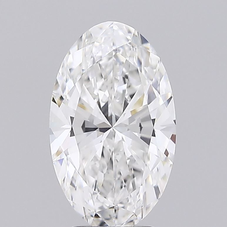 1.96 ct. oval Lab Grown Diamond front image