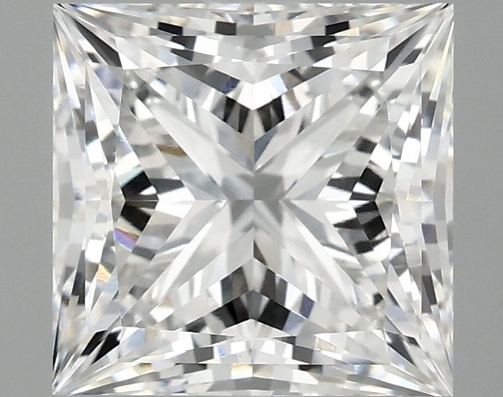 2.10 ct. princess Lab Grown Diamond front image