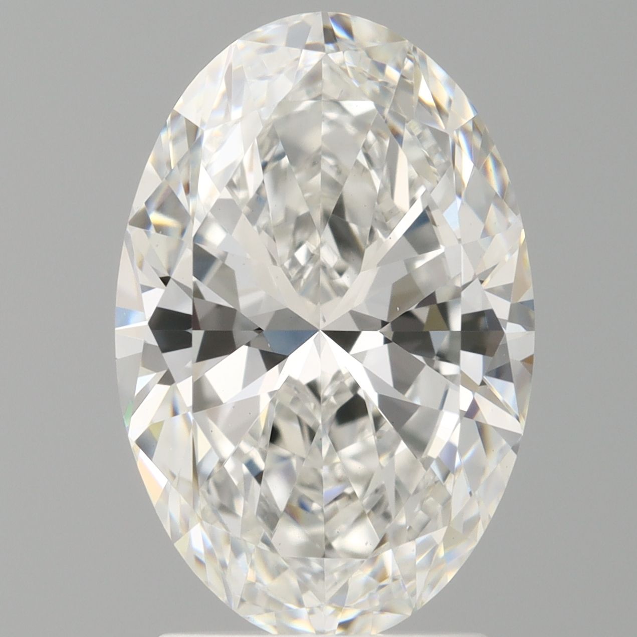 2.50 ct. oval Lab Grown Diamond front image