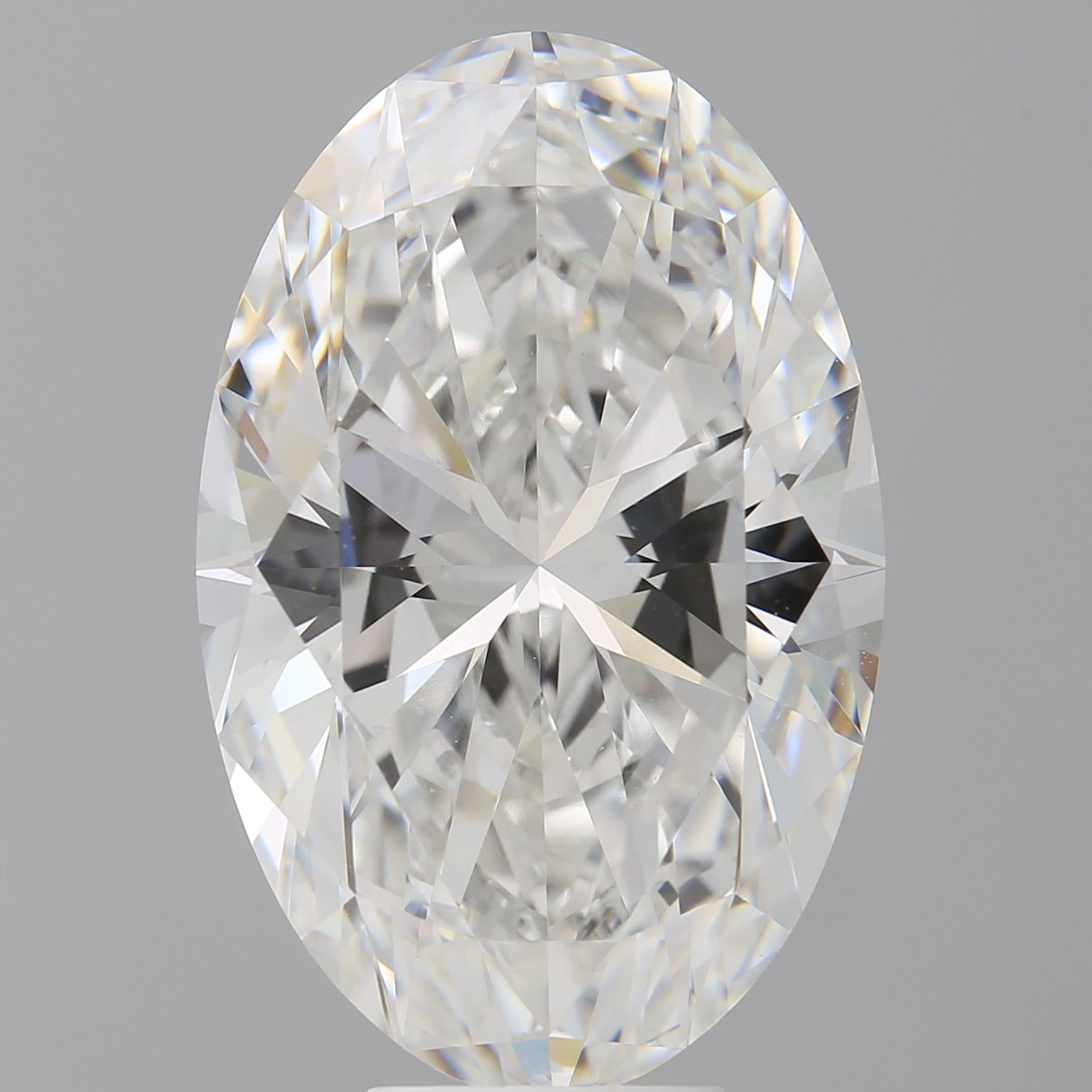 9.05 ct. oval Lab Grown Diamond front image