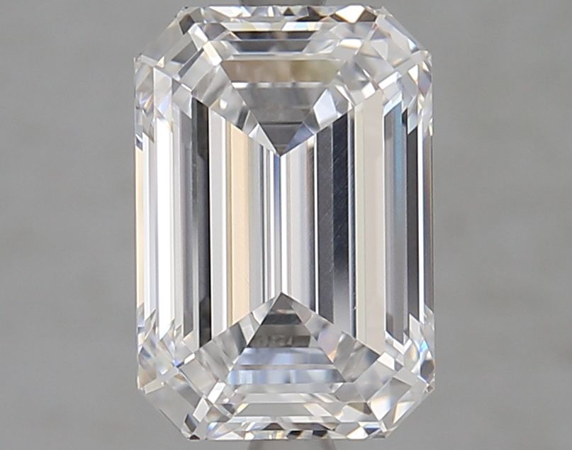 Diamant Émeraude 3.07 ct - Couleur D - Pureté VVS2