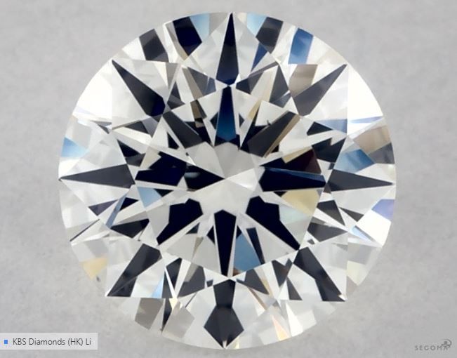 0.70 ct Round diamond