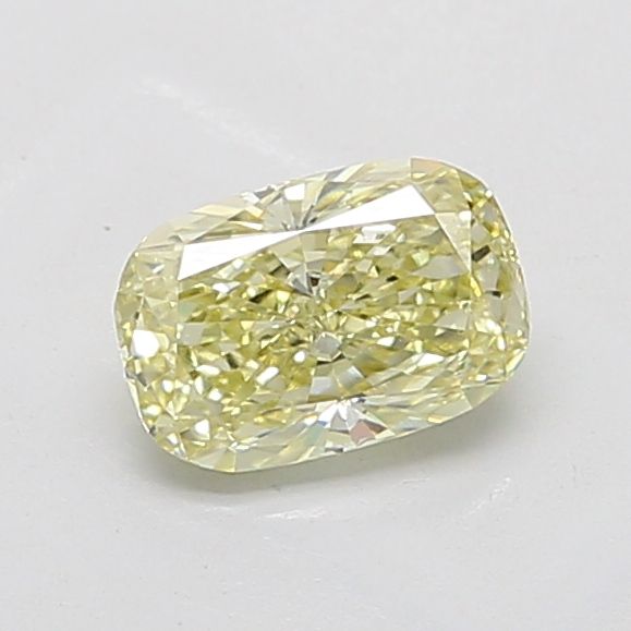 1.51 CT Fancy Light Yellow CUSHION MODIFIED