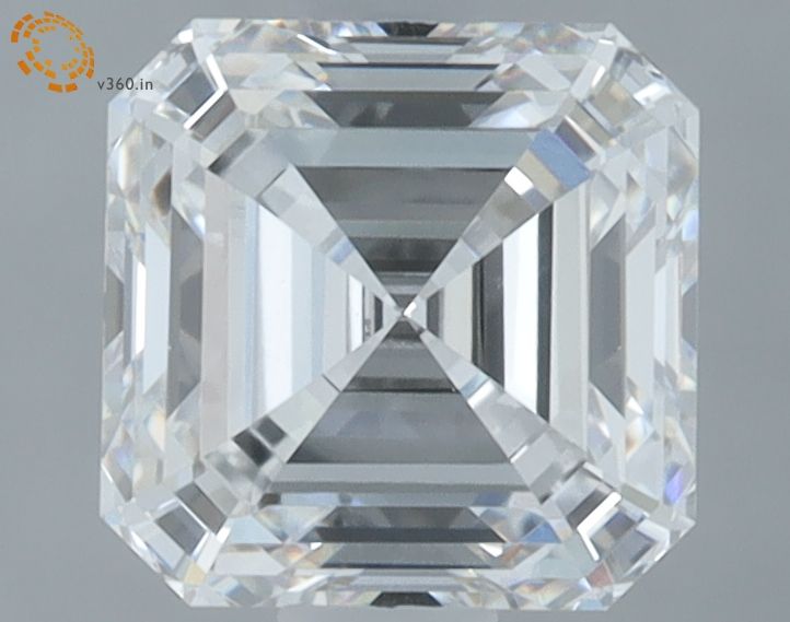 1.1 ct lab-grown Asscher Diamond