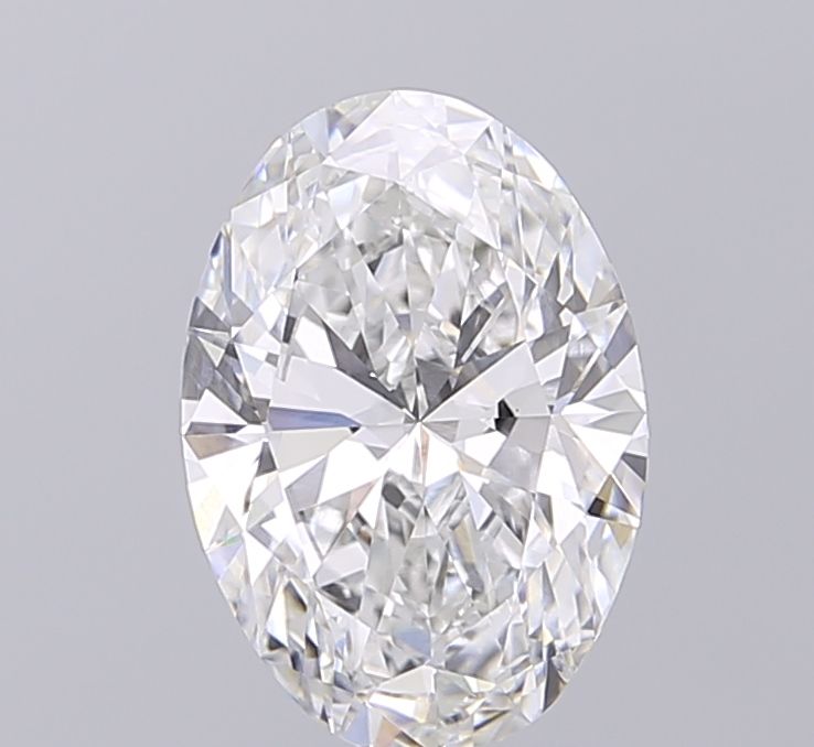 2.08 ct. oval Lab Grown Diamond front image