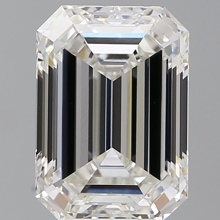 5.58 ct. emerald Lab Grown Diamond front image