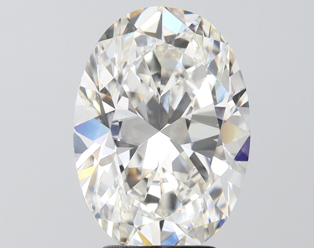 4.50 ct. oval Lab Grown Diamond front image