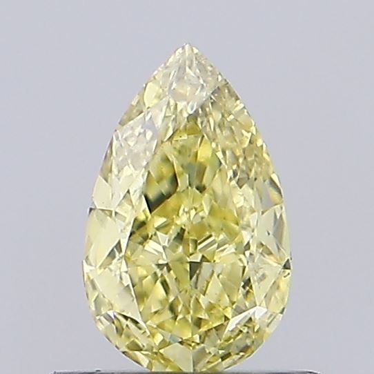 0.59 CT Fancy Intense Yellow PEAR