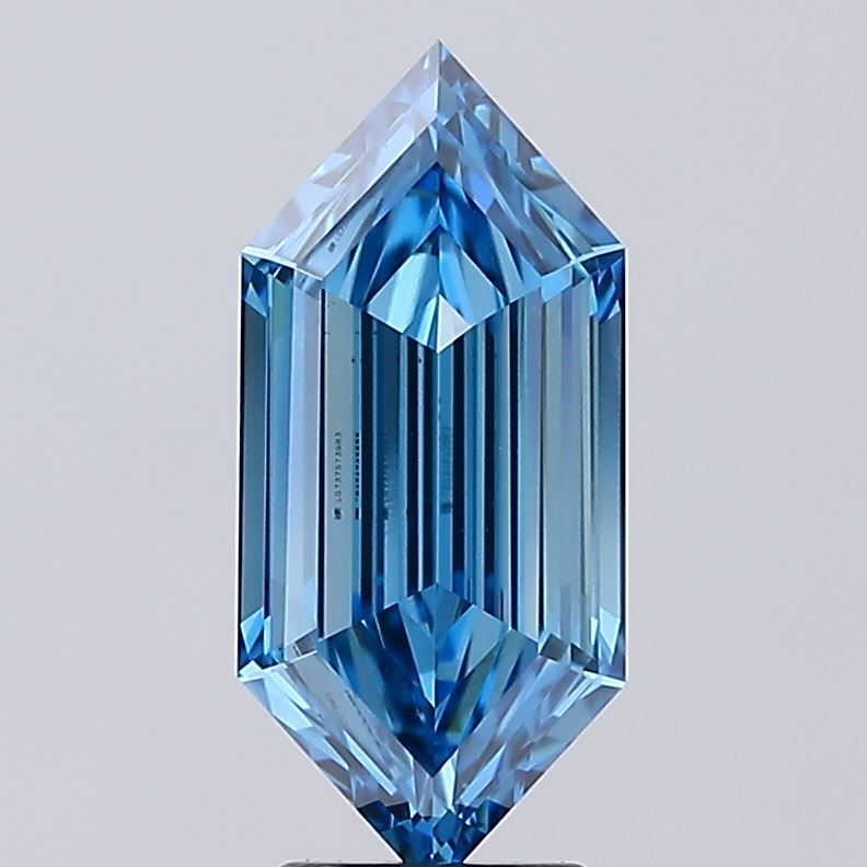 3.19 ct lab-grown Hexagonal Diamond