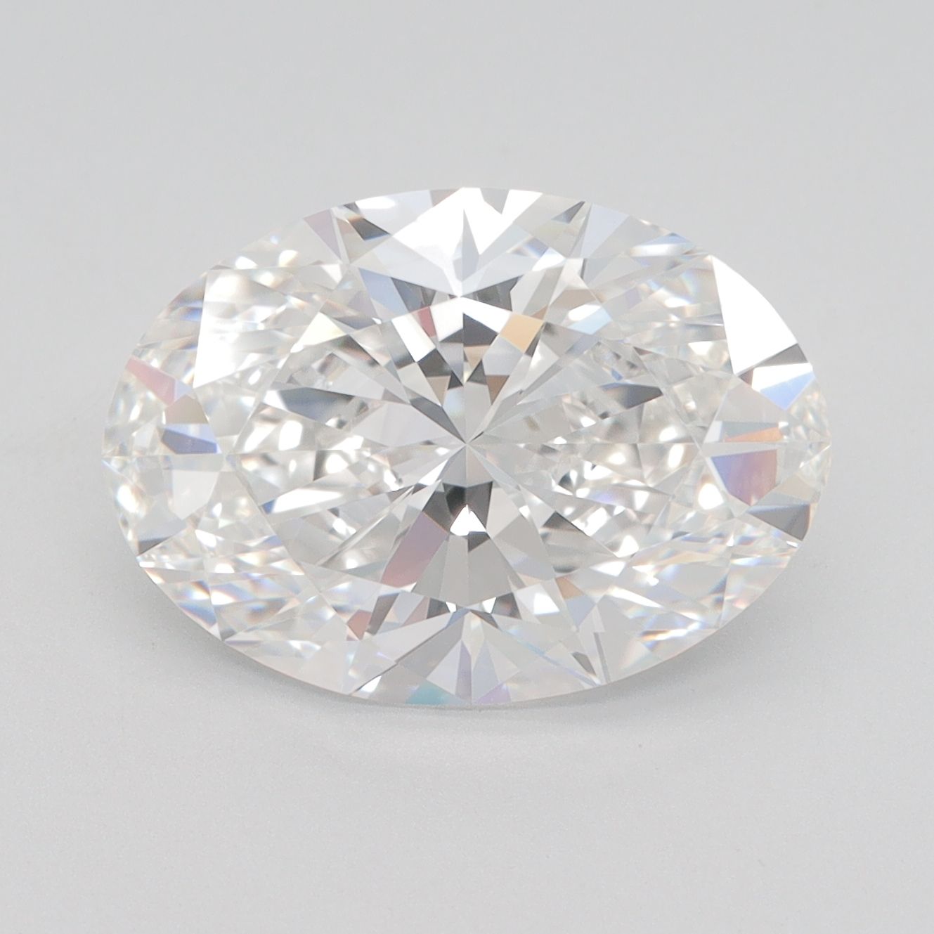 5.05 ct. oval Lab Grown Diamond front image