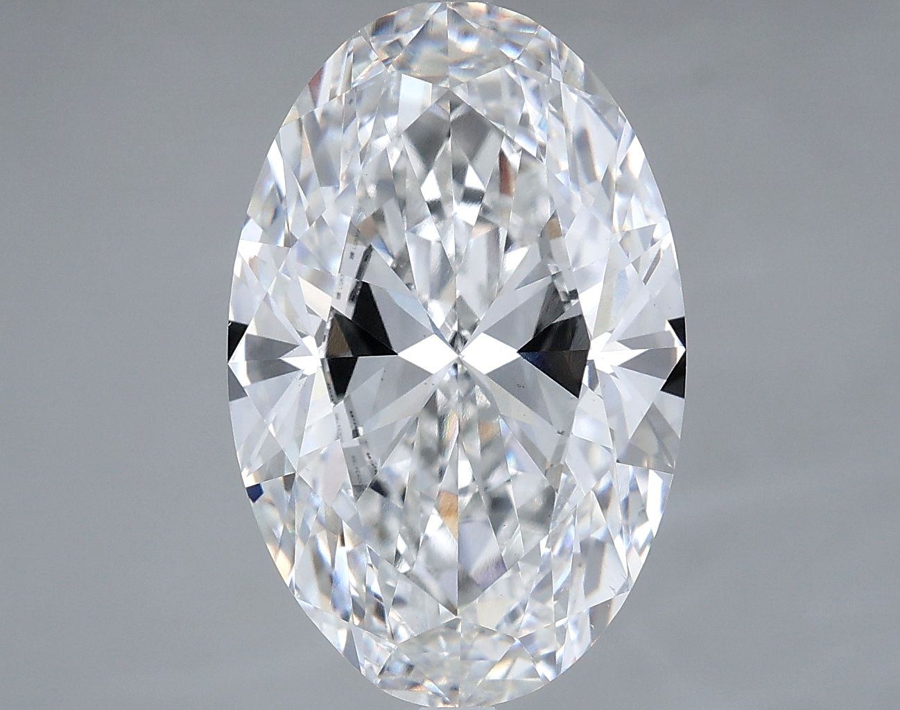 6.05 ct. oval Lab Grown Diamond front image