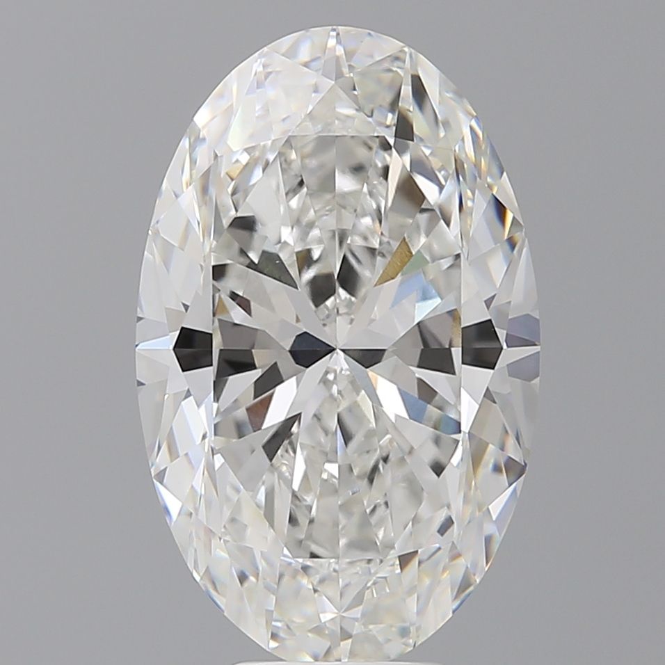 7.04 ct. oval Lab Grown Diamond front image