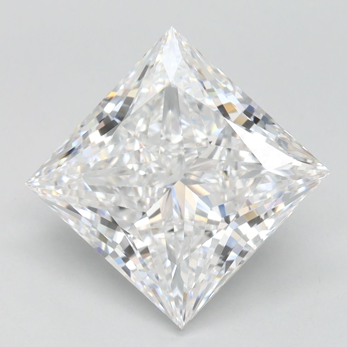 3.15 ct. princess Lab Grown Diamond front image