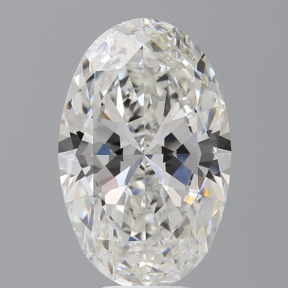 7.10 ct. oval Lab Grown Diamond front image