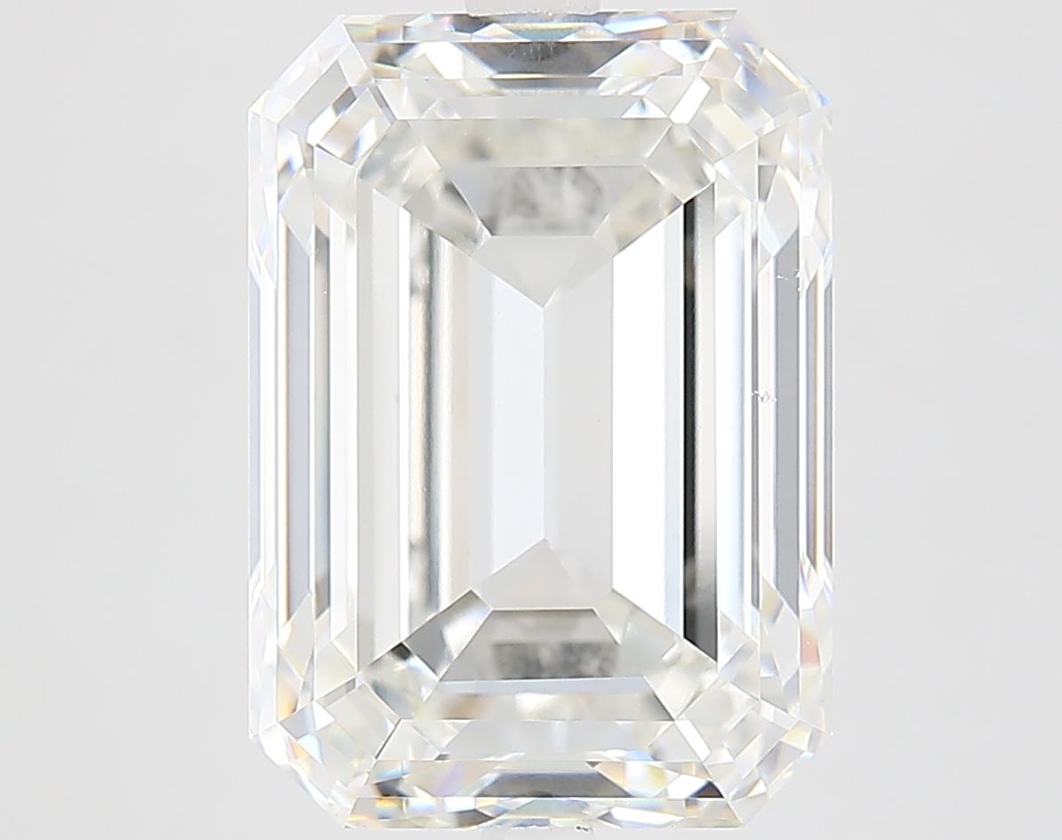 9.54 ct. emerald Lab Grown Diamond front image