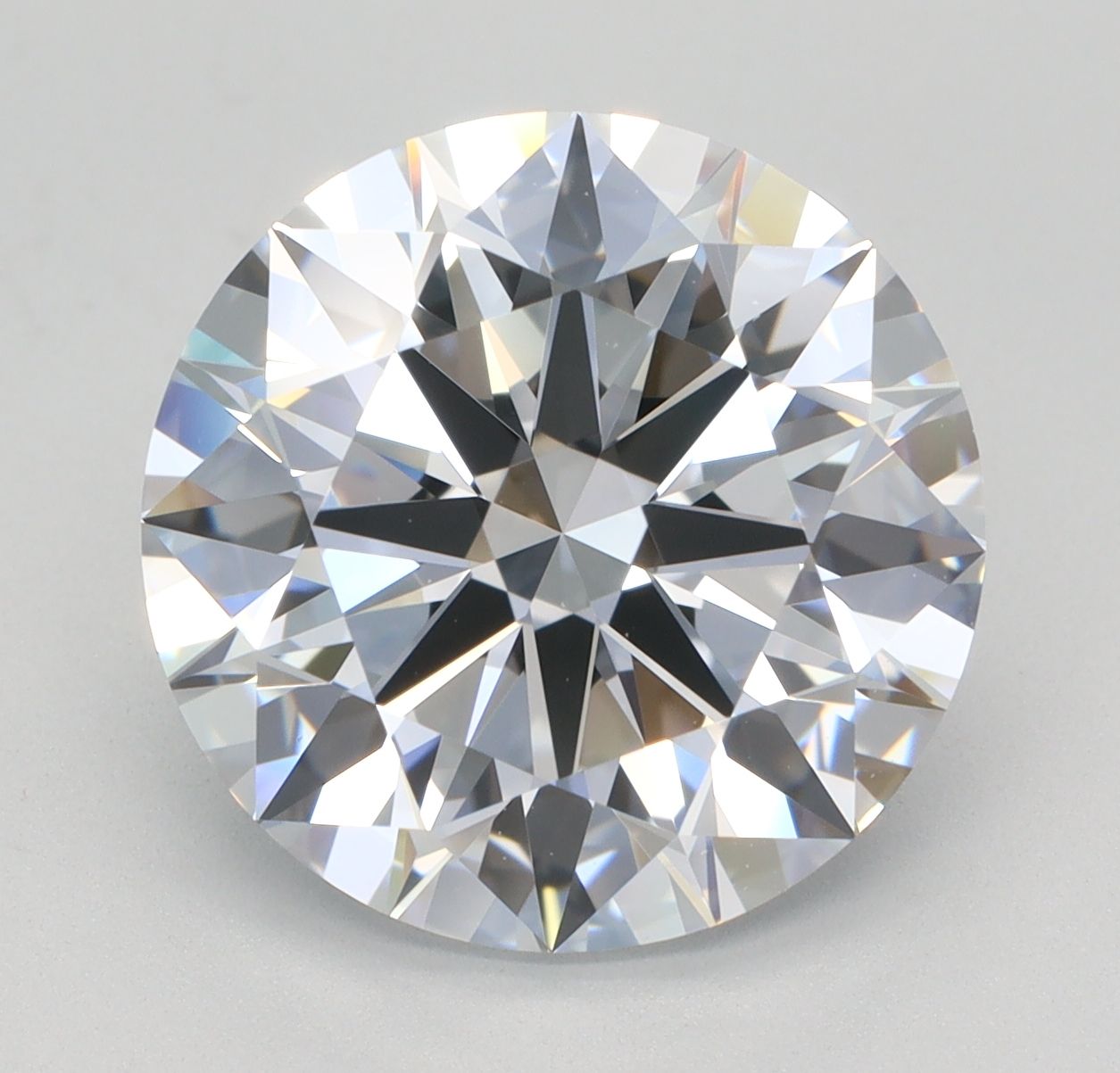 5.01 ct. round Lab Grown Diamond front image