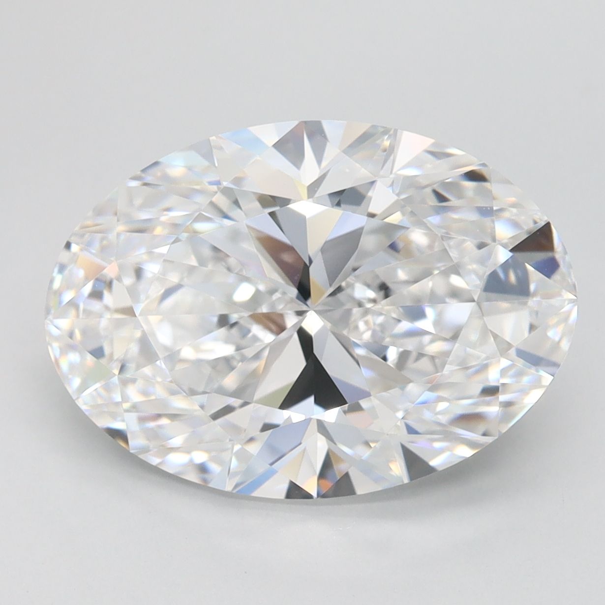 4.30 ct. oval Lab Grown Diamond front image